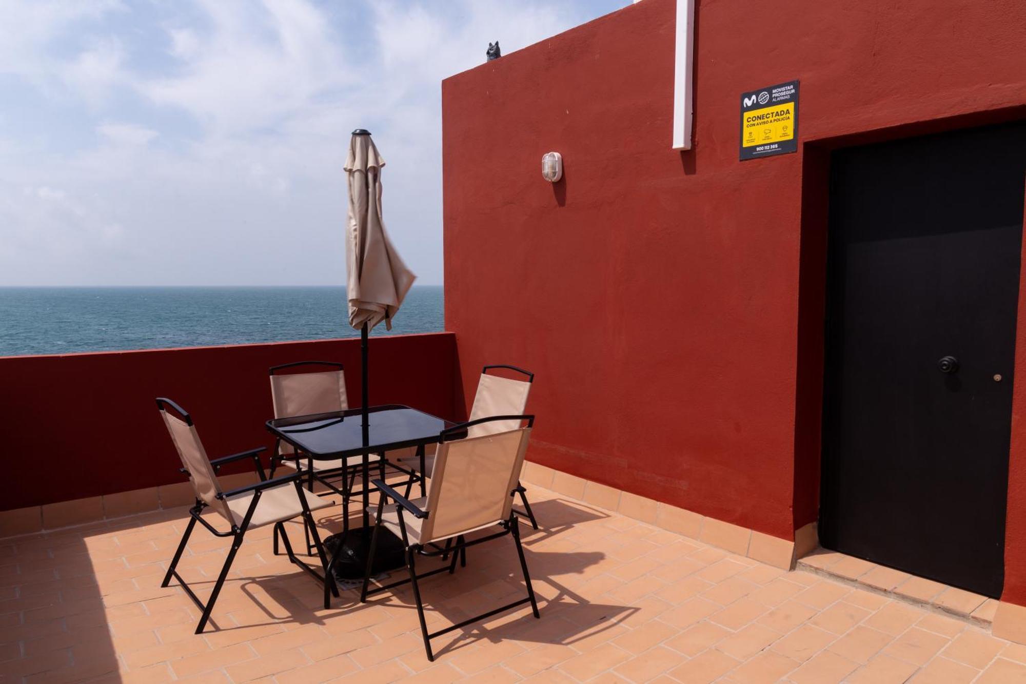 Ferienwohnung Casa Completa Triplex & Parking By Gades Gestion Cádiz Exterior foto